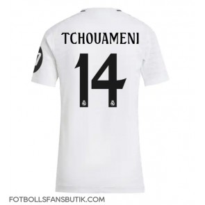 Real Madrid Aurelien Tchouameni #14 Replika Hemmatröja Damer 2024-25 Kortärmad